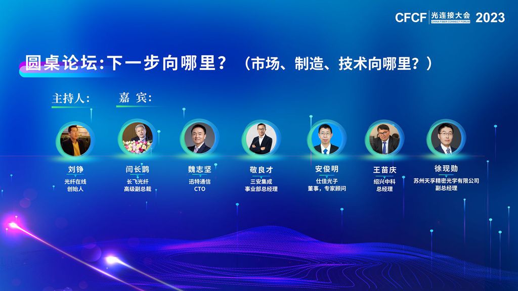 CFCF2023光連接大會圓桌討論《下一步向哪里？》